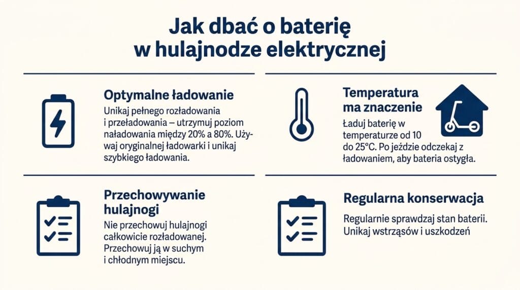 Jak dbać o baterię w hulajnogach KuKirin – analiza i praktyczne wskazówki